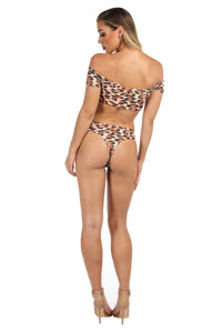 Clovelly Leopard Print Bikini Set