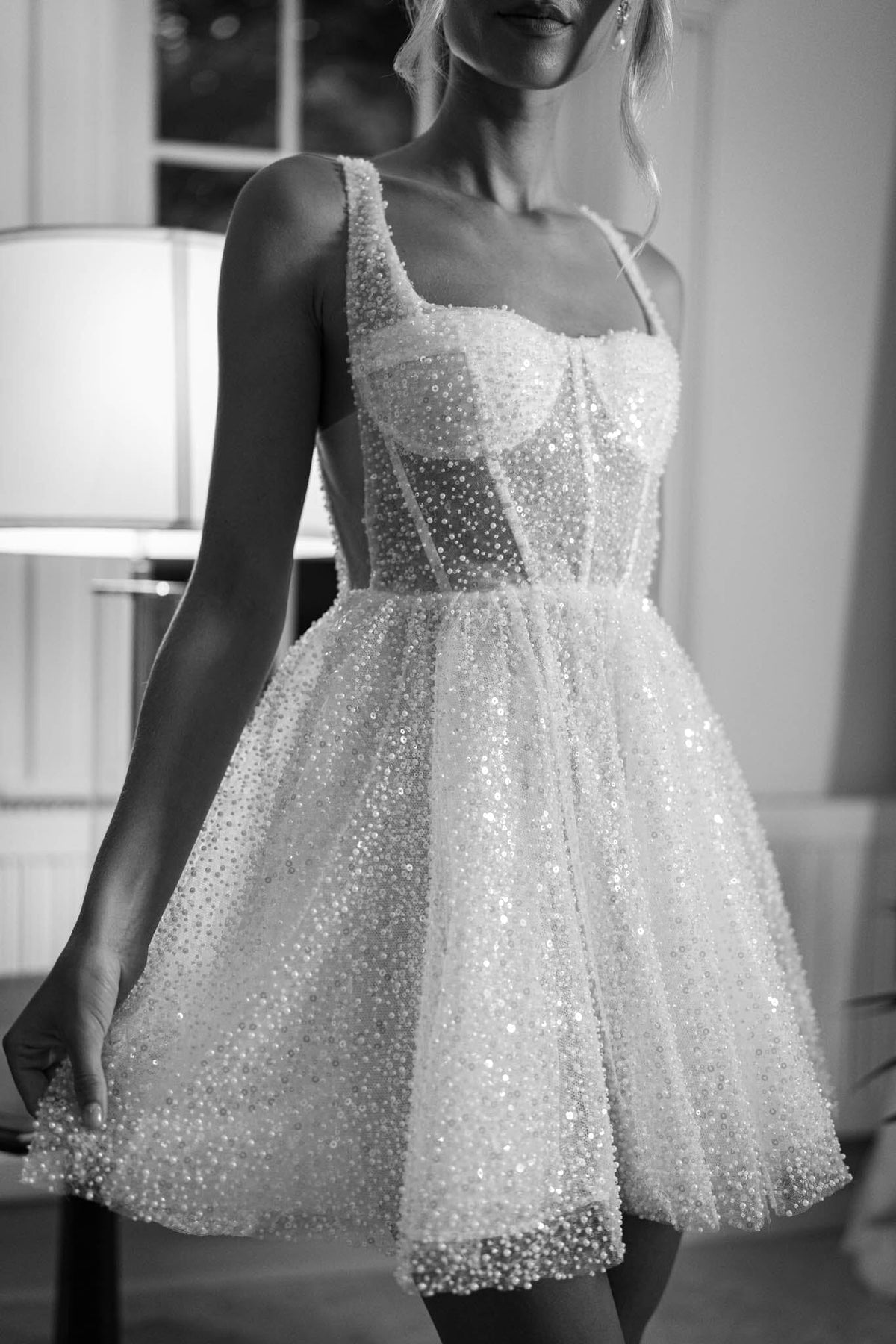 Alice Beaded Mini Wedding Dress Sydney | Sparkle & Style Under $400 Noodz Boutique Alice Beaded Mini Wedding Dress Sydney | Sparkle & Style Under $400 Noodz Boutique