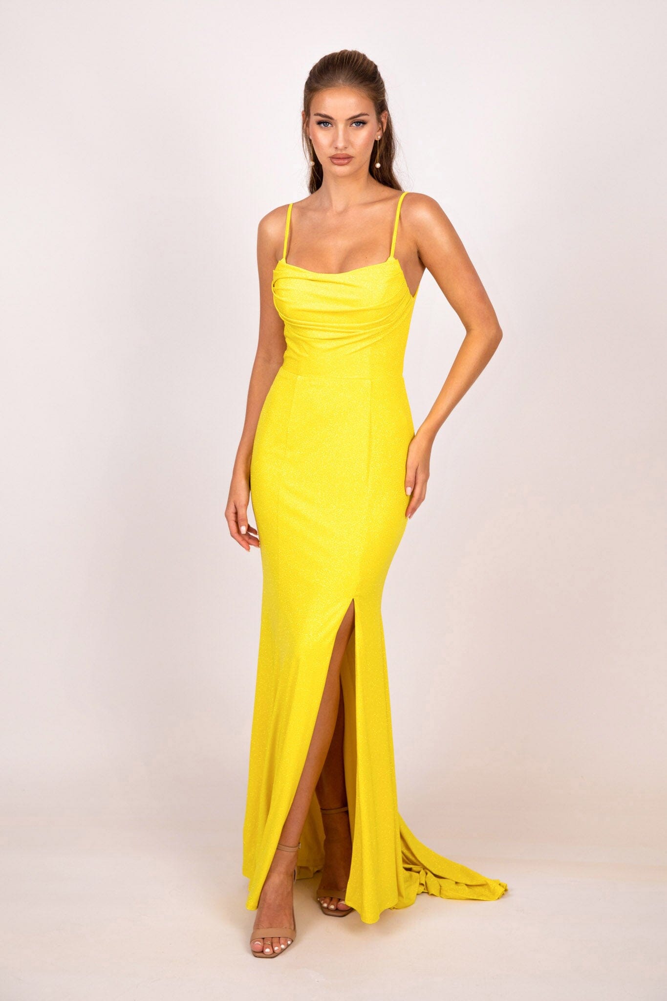 Angela Gown - Shimmer Lemon (S