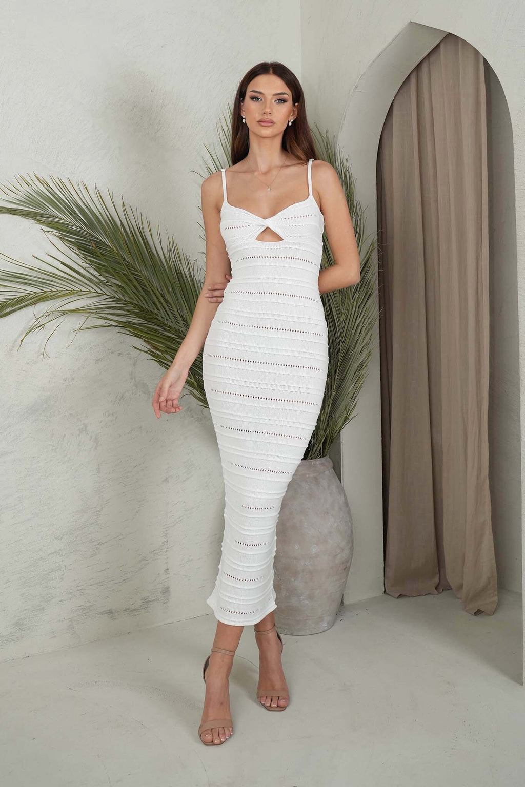 blue side cut out dress Light Ribbed Maternity Midi – PinkBlush Lightweight short sleeve linen 100% Spandex GL-07.27.26 Size:Print Only 11x14