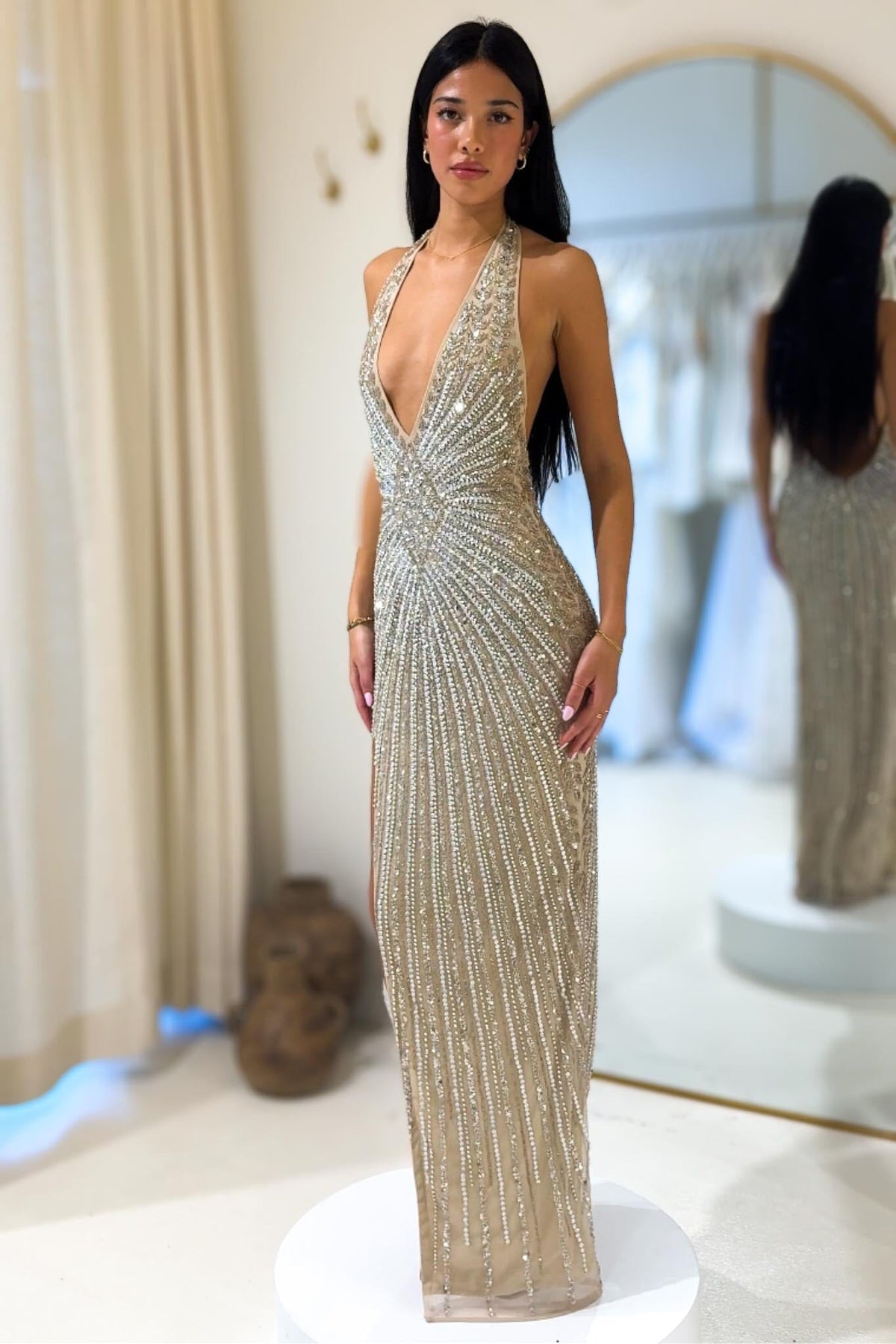 EVITA Embellished Gown