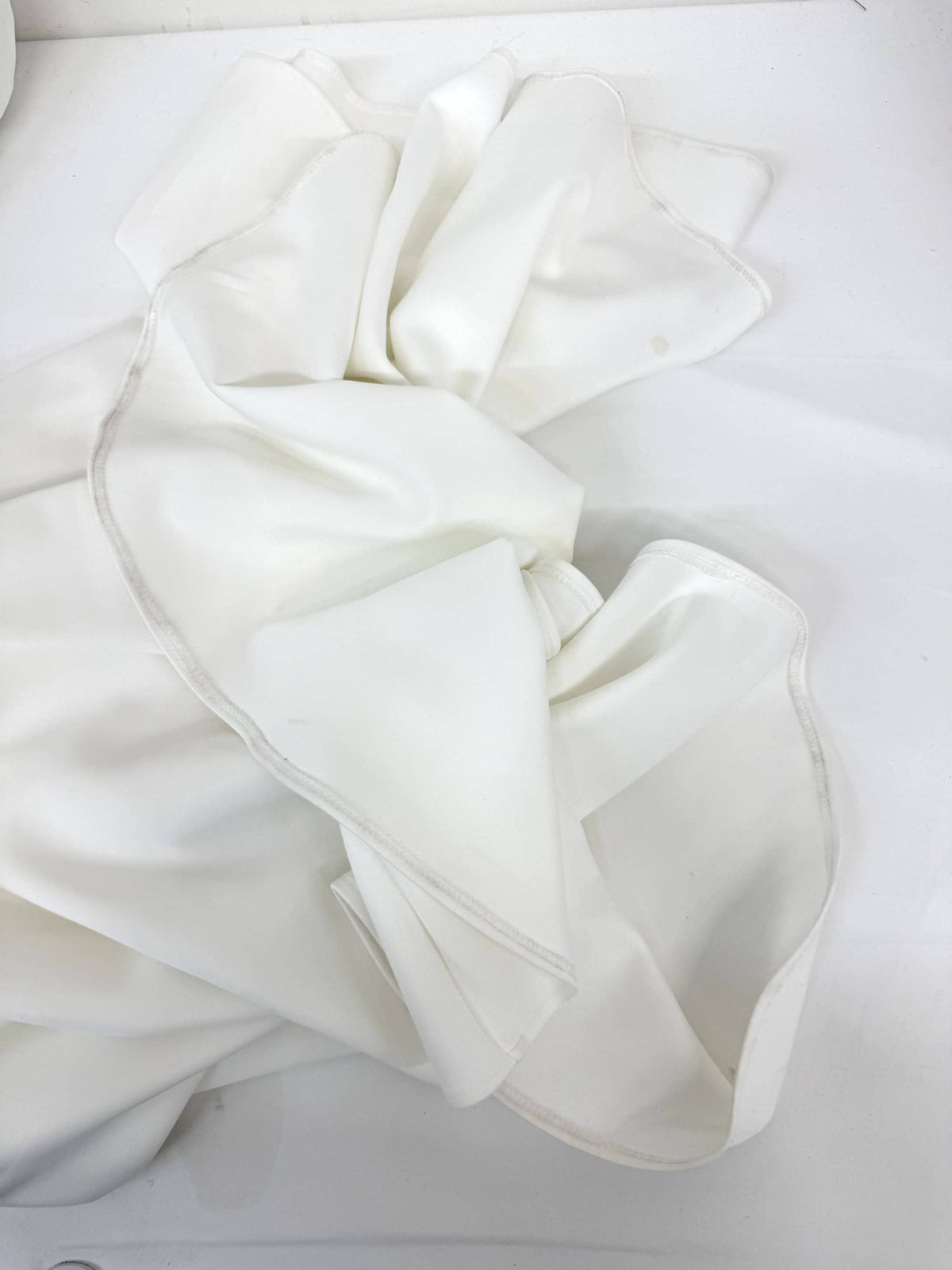 SAMPLE SALE - KALITA Cowl Back Crepe Gown - Ivory