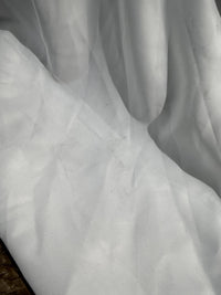 SAMPLE SALE - BIANCA Square Neck A-line Satin Gown - Ivory