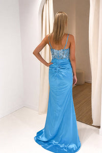 KEIRA Beaded Sequin Corset Gown - Multiple Colours Available