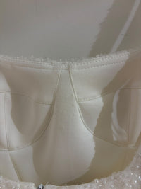 SAMPLE SALE - MILA Beaded Mini Dress - Ivory