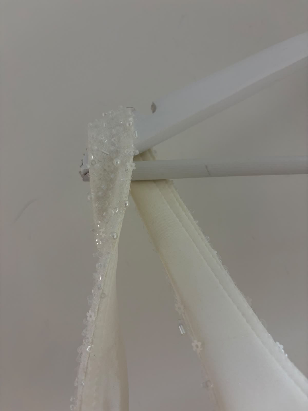 SAMPLE SALE - MILA Beaded Mini Dress - Ivory