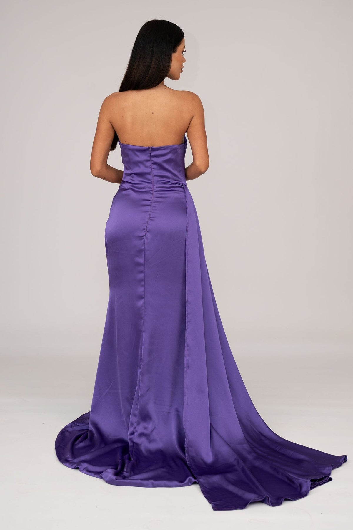 tyrian purple dress Rent Sequin Tyrian Purple Gown from Nicole Miller