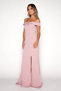 Alyssa Maxi Dress - Dusty Pink