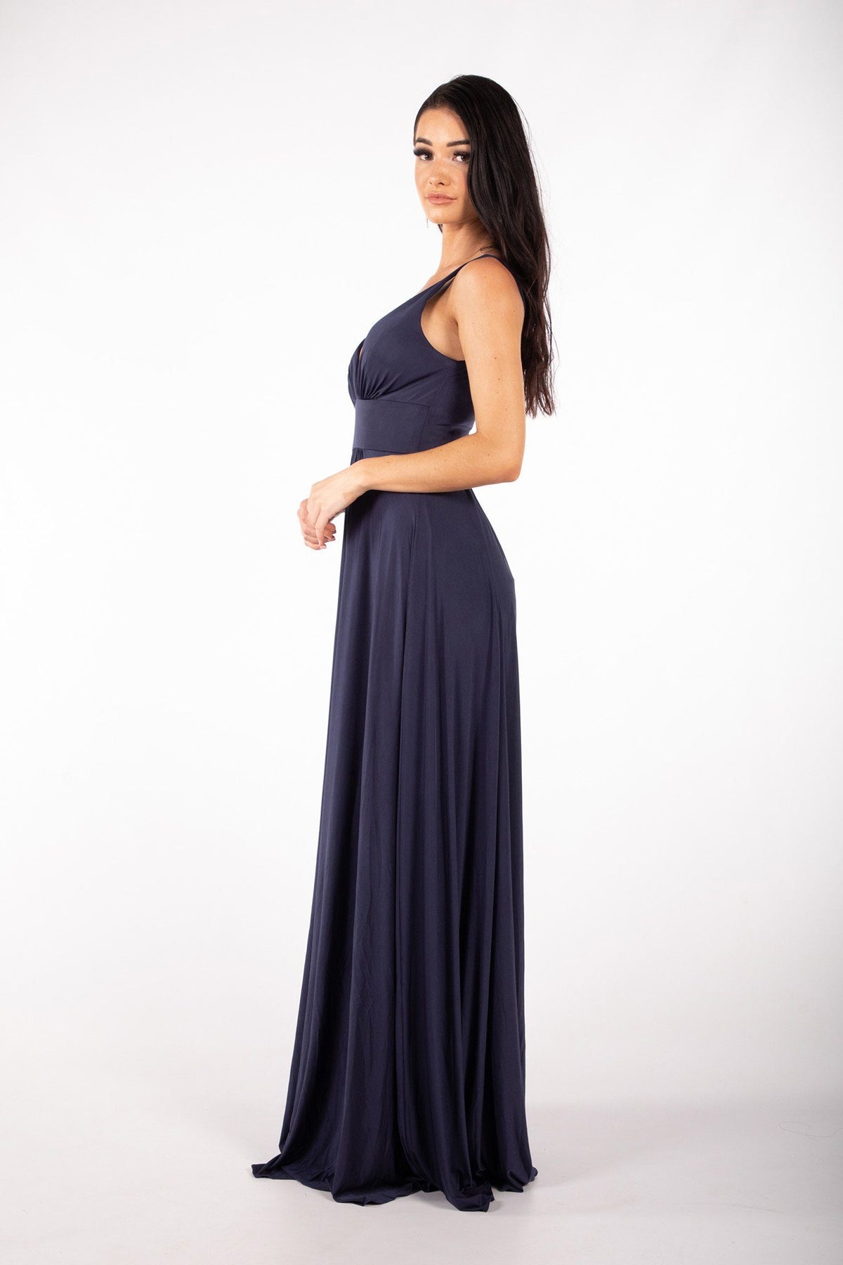 CATALINA A-Line Maxi Dress - Navy Noodz Boutique CATALINA A-Line Maxi Dress - Navy Noodz Boutique