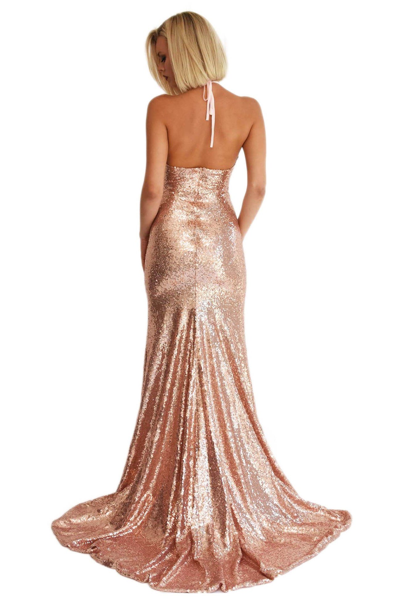 Sequin Long Formal Dresses Australia Backless Long Formal Dress Aust