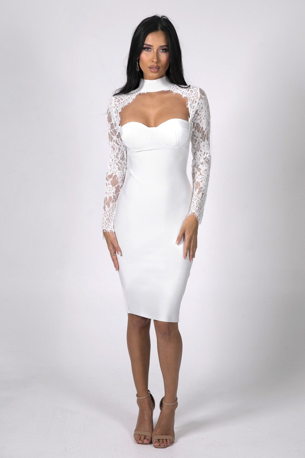 Florence Dress - White Noodz Boutique Florence Dress - White Noodz Boutique