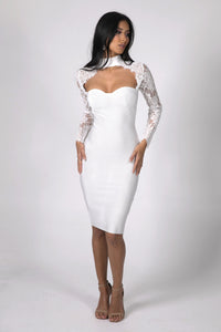 Florence Dress - White