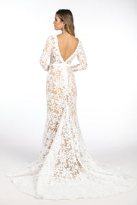 Frances Long Sleeve Gown