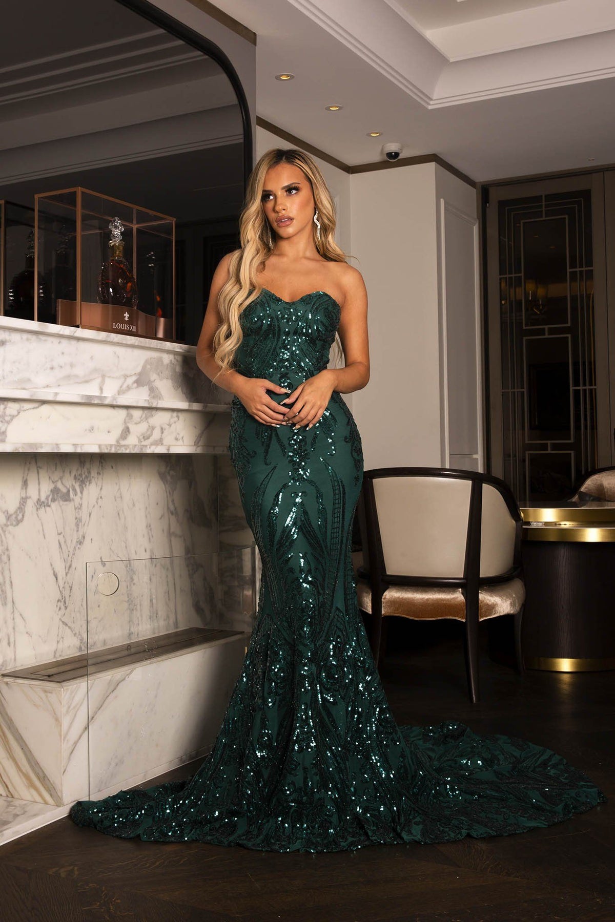 Gianna Gown - Emerald Noodz Boutique Gianna Gown - Emerald Noodz Boutique