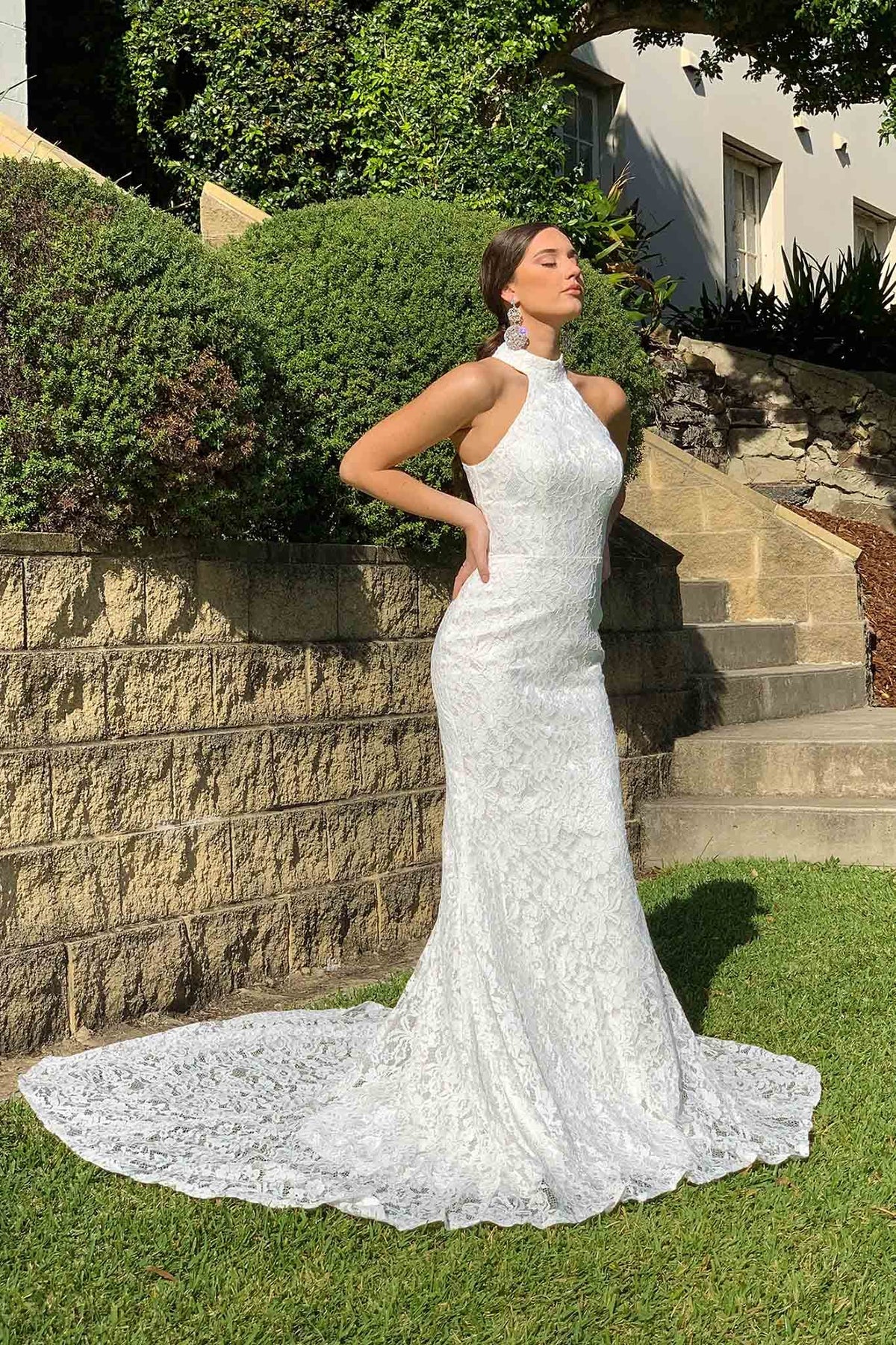 Liliana Lace Gown - Ivory Noodz Boutique Liliana Lace Gown - Ivory Noodz Boutique