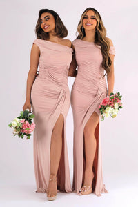 NADINE Maxi Dress - Dusty Pink