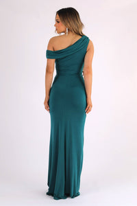 NADINE Maxi Dress - Emerald Green