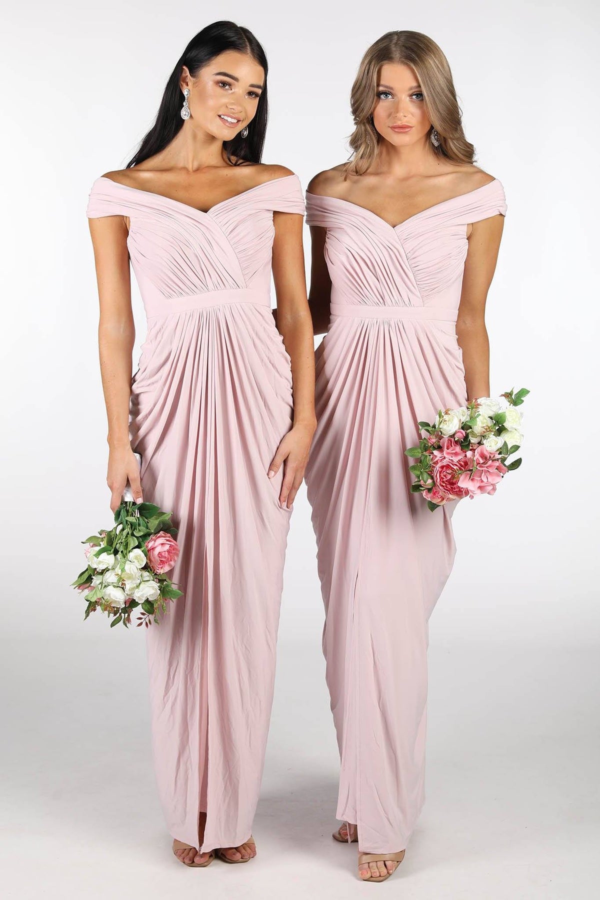Olivia Bridesmaids Dress - Dusty Pink (XS - Clearance Sale) Noodz Boutique Olivia Bridesmaids Dress - Dusty Pink (XS - Clearance Sale) Noodz Boutique